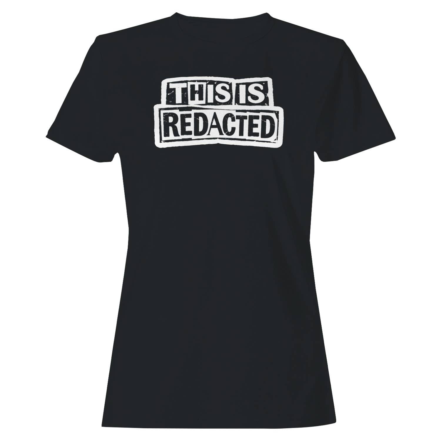 Redacted Grunge Stamp Design Women's - Adult & Kids T-Shirts, Sweatshirts & Hoodies apparel design preview 1