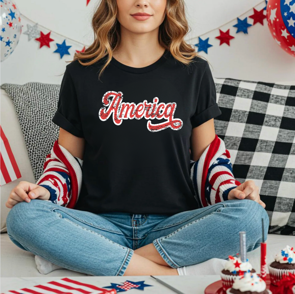 America - Adult & Kids T-Shirts, Sweatshirts & Hoodies apparel design preview 1