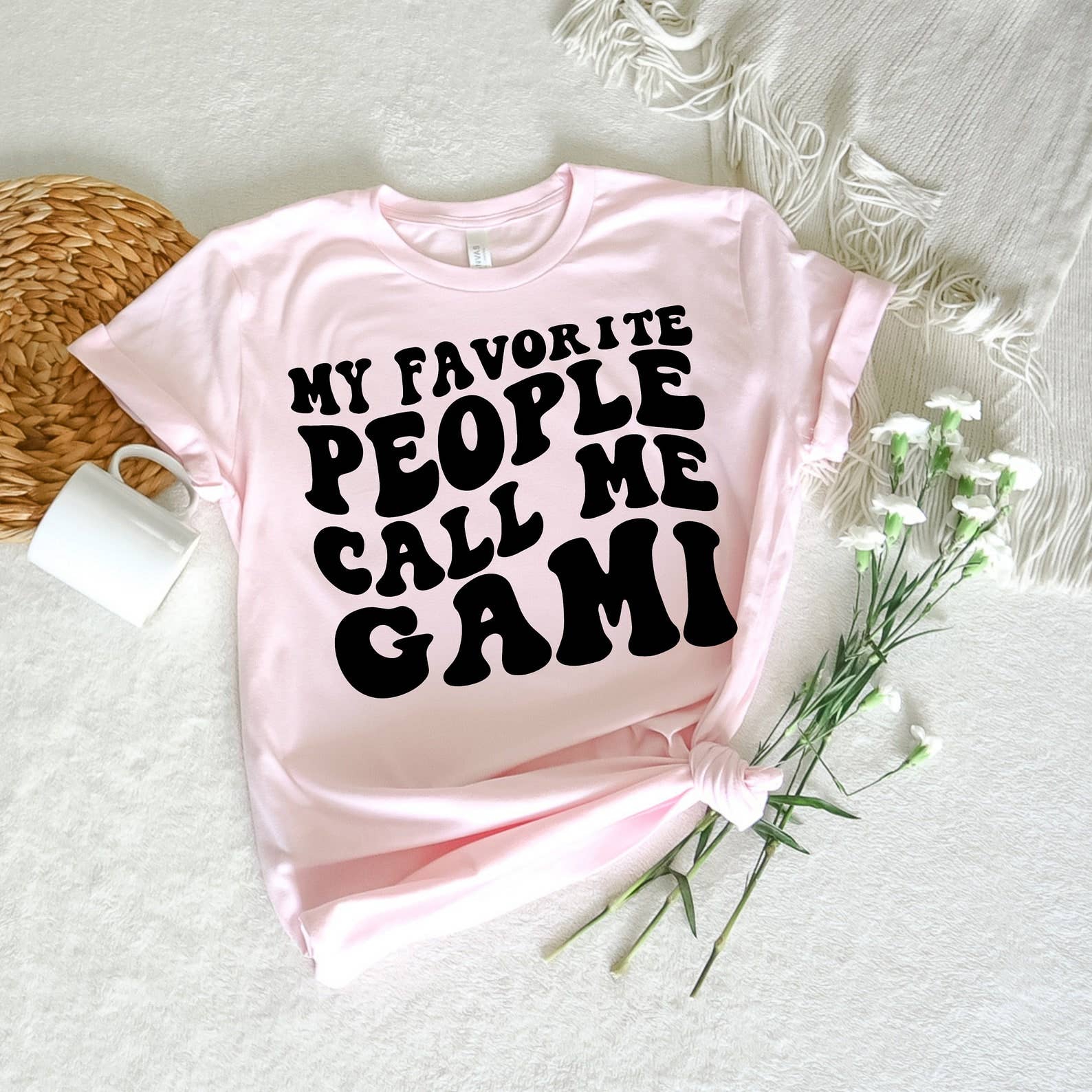 My Favorite People Call Me Gami - Adult & Kids T-Shirts, Sweatshirts & Hoodies apparel design preview 1