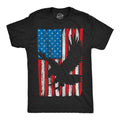 Eagle in Flag Men's - Adult & Kids T-Shirts, Sweatshirts & Hoodies apparel design preview 1