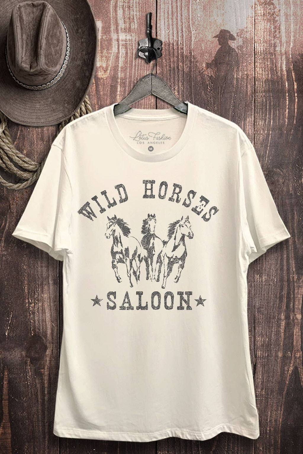 Wild Horses Saloon Graphic Top - Adult & Kids T-Shirts, Sweatshirts & Hoodies apparel design preview 1