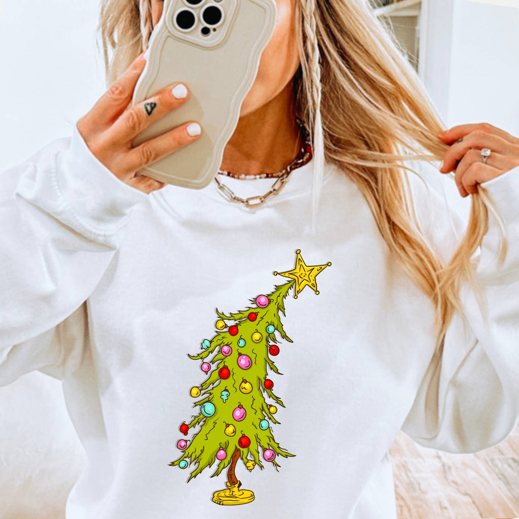 Whimsy Christmas Tree Women's - Adult & Kids T-Shirts, Sweatshirts & Hoodies apparel design preview 1