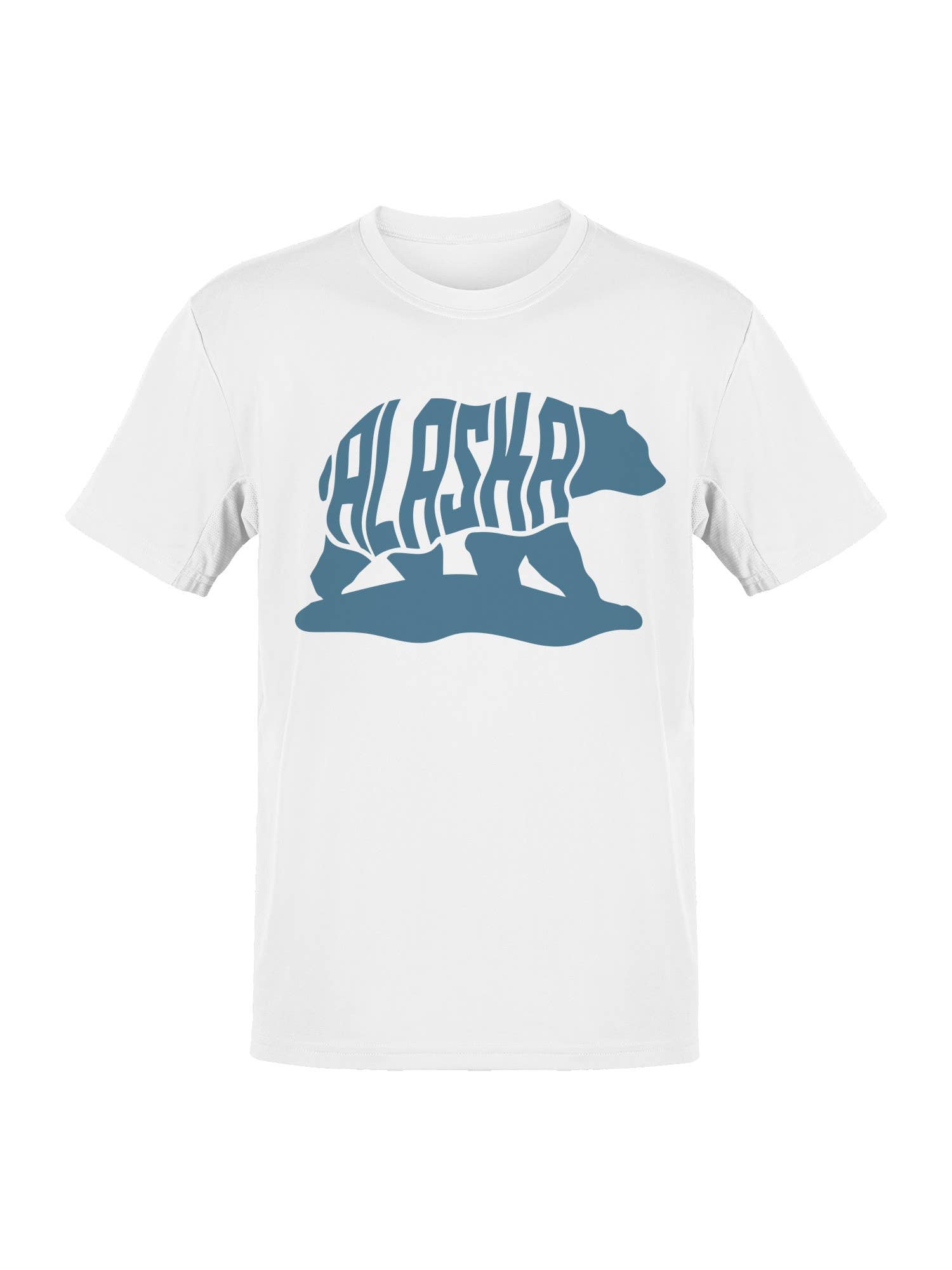 Alaska Bear Silhouette Men's - Adult & Kids T-Shirts, Sweatshirts & Hoodies apparel design preview 1