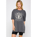 Wild Cow Girl Graphic Oversized - Adult & Kids T-Shirts, Sweatshirts & Hoodies apparel design preview 1
