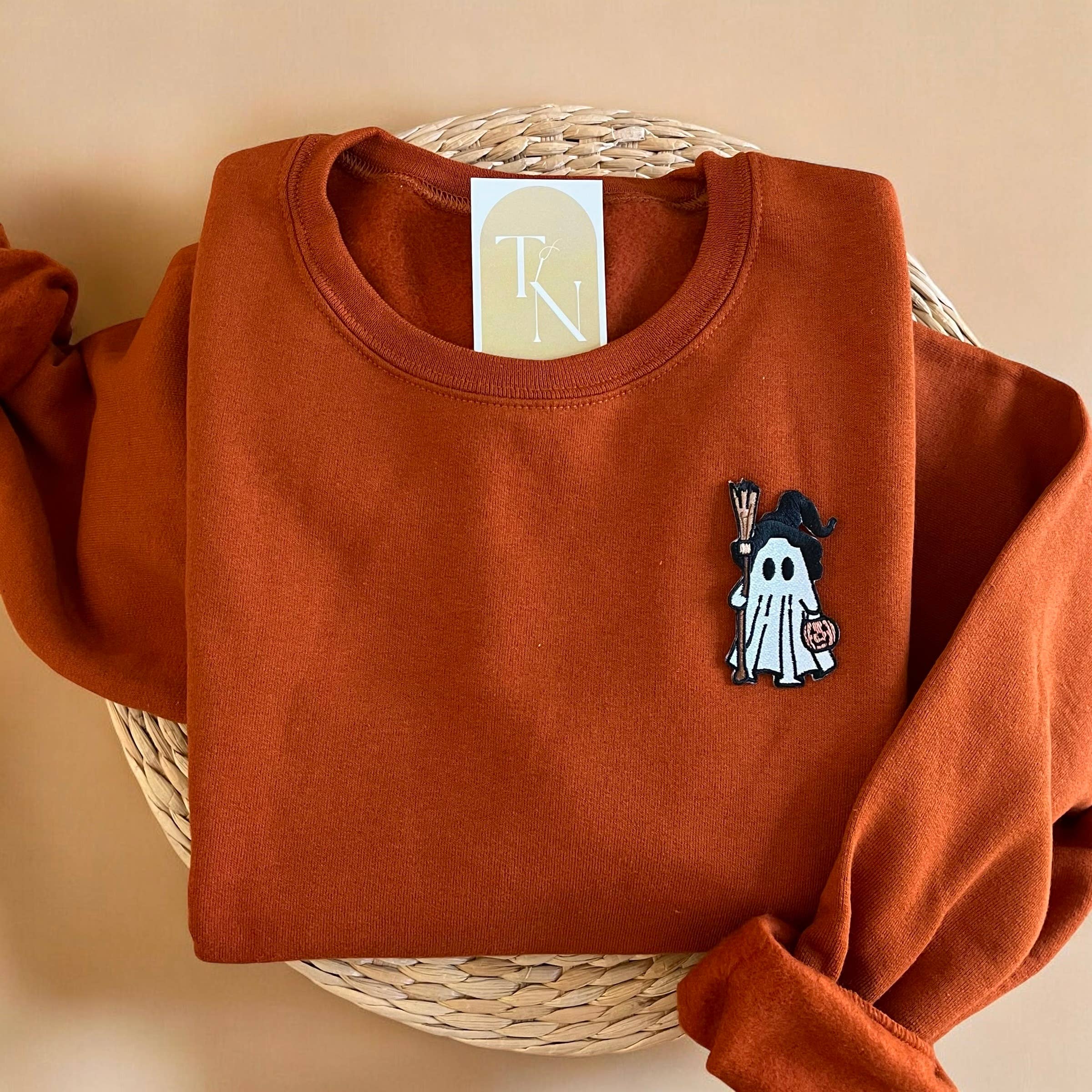 Halloween Ghost Spooky Season - Adult & Kids T-Shirts, Sweatshirts & Hoodies apparel design preview 1