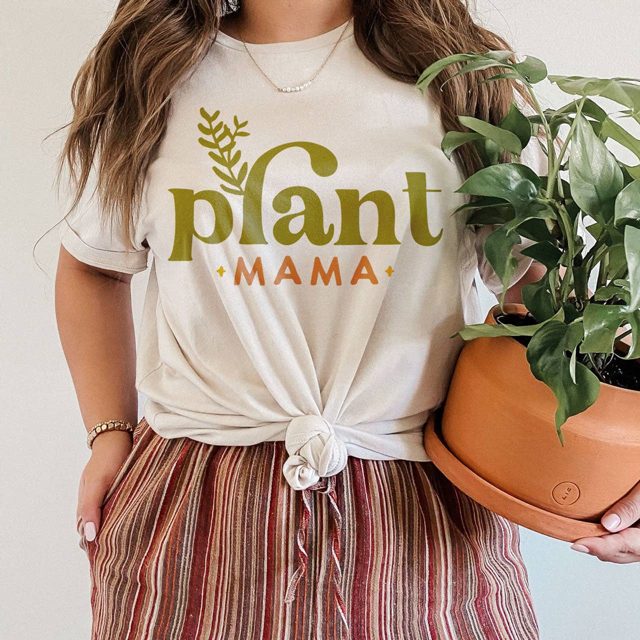 Plant Mama - Adult & Kids T-Shirts, Sweatshirts & Hoodies apparel design preview 1