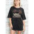 Nashville Free Spirit Oversize Mineral Wash T - Adult & Kids T-Shirts, Sweatshirts & Hoodies apparel design preview 1