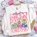 Coquette Small Town Christmas - Adult & Kids T-Shirts, Sweatshirts & Hoodies apparel design preview 1