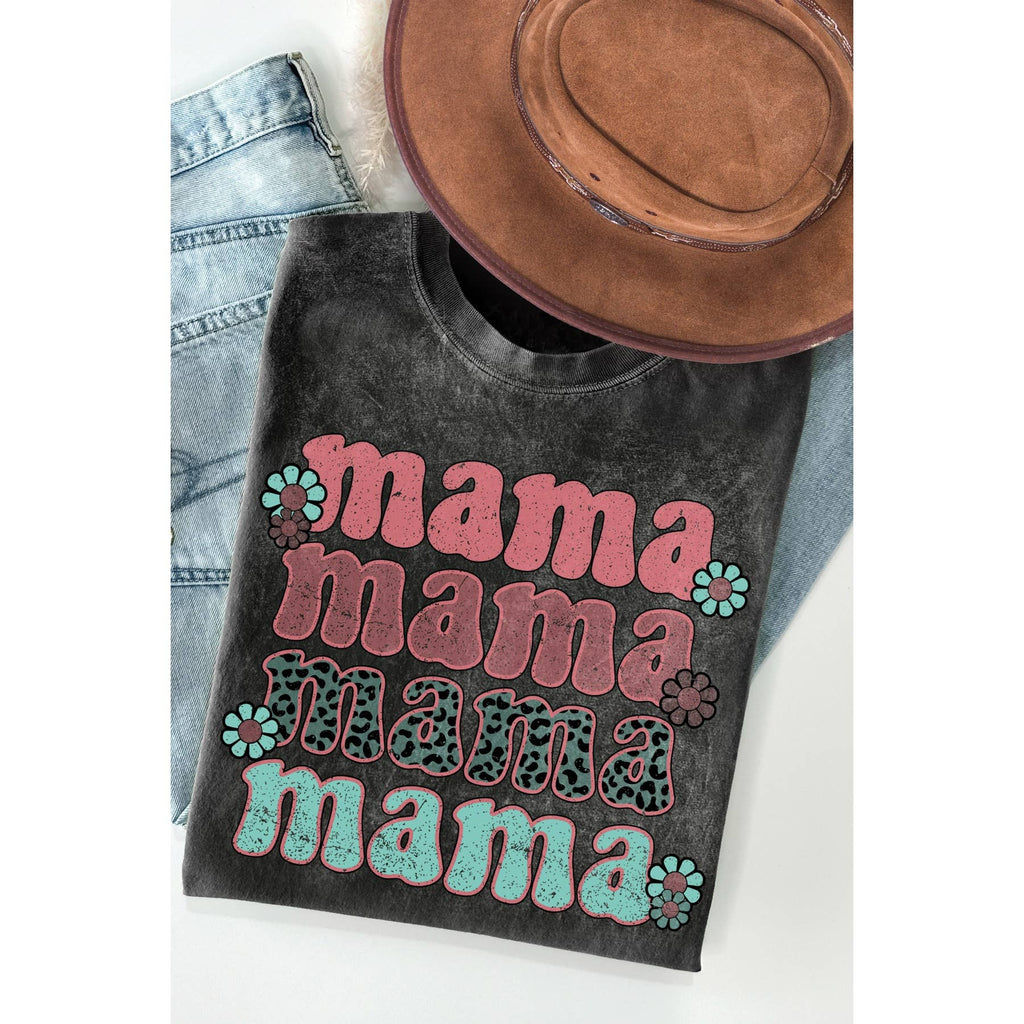 Mama Mineral Wash - Adult & Kids T-Shirts, Sweatshirts & Hoodies apparel design preview 1