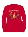 Roadtrip USA Campfire Adventure Over Wifi Men's - Adult & Kids T-Shirts, Sweatshirts & Hoodies apparel design preview 1