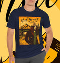 Neil Young 1973 Chicago Concert Folk Rock Singer - Adult & Kids T-Shirts, Sweatshirts & Hoodies apparel design preview 1