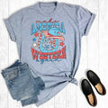 4th of July Make American Western Again Graphic - Adult & Kids T-Shirts, Sweatshirts & Hoodies apparel design preview 1