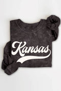 Kansas Puff Mineral Graphic Brushed - Adult & Kids T-Shirts, Sweatshirts & Hoodies apparel design preview 1