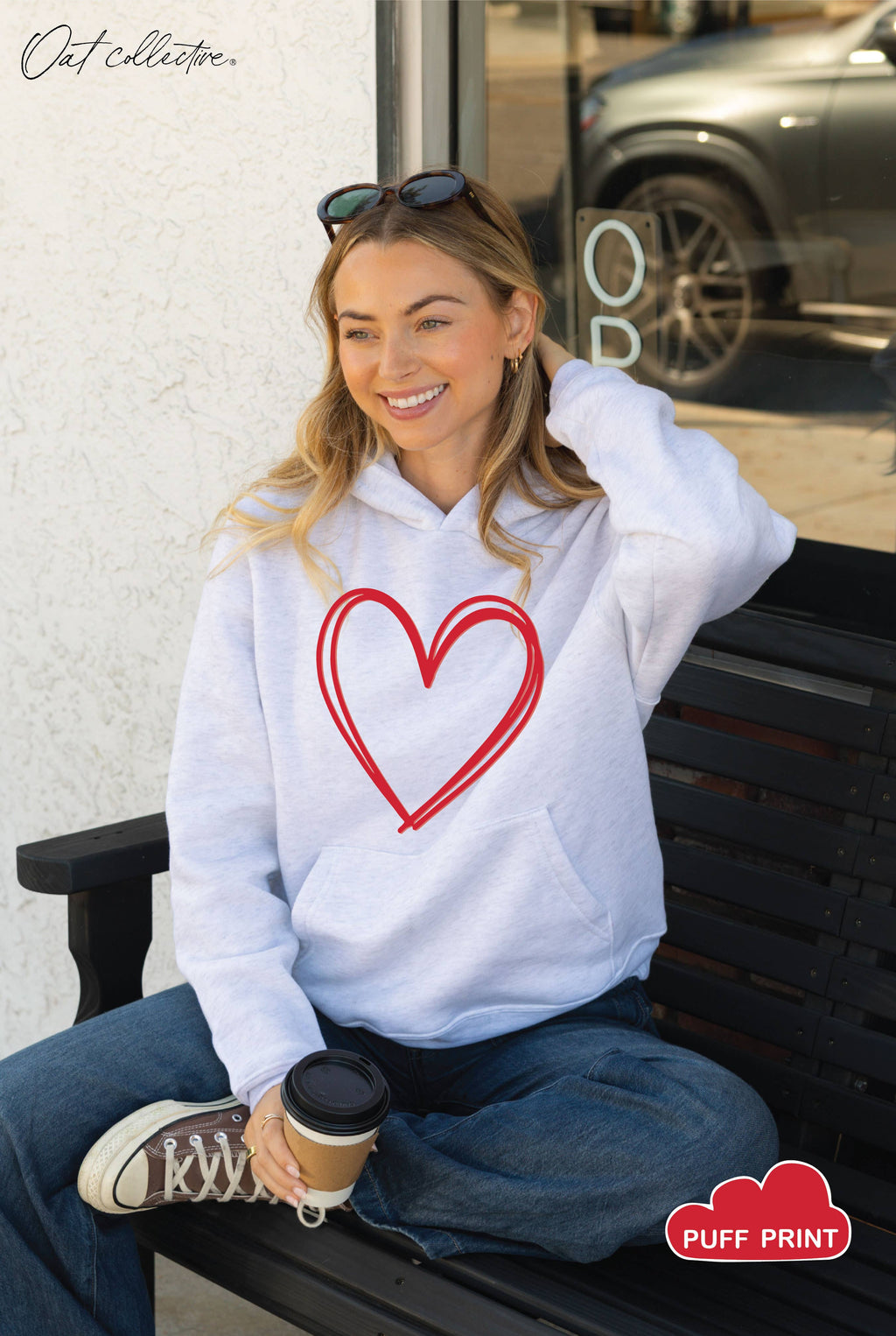 Heart Puff - Adult & Kids T-Shirts, Sweatshirts & Hoodies apparel design preview 1