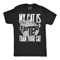 My Cat Is Fatter Than Your Men's - Adult & Kids T-Shirts, Sweatshirts & Hoodies apparel design preview 1