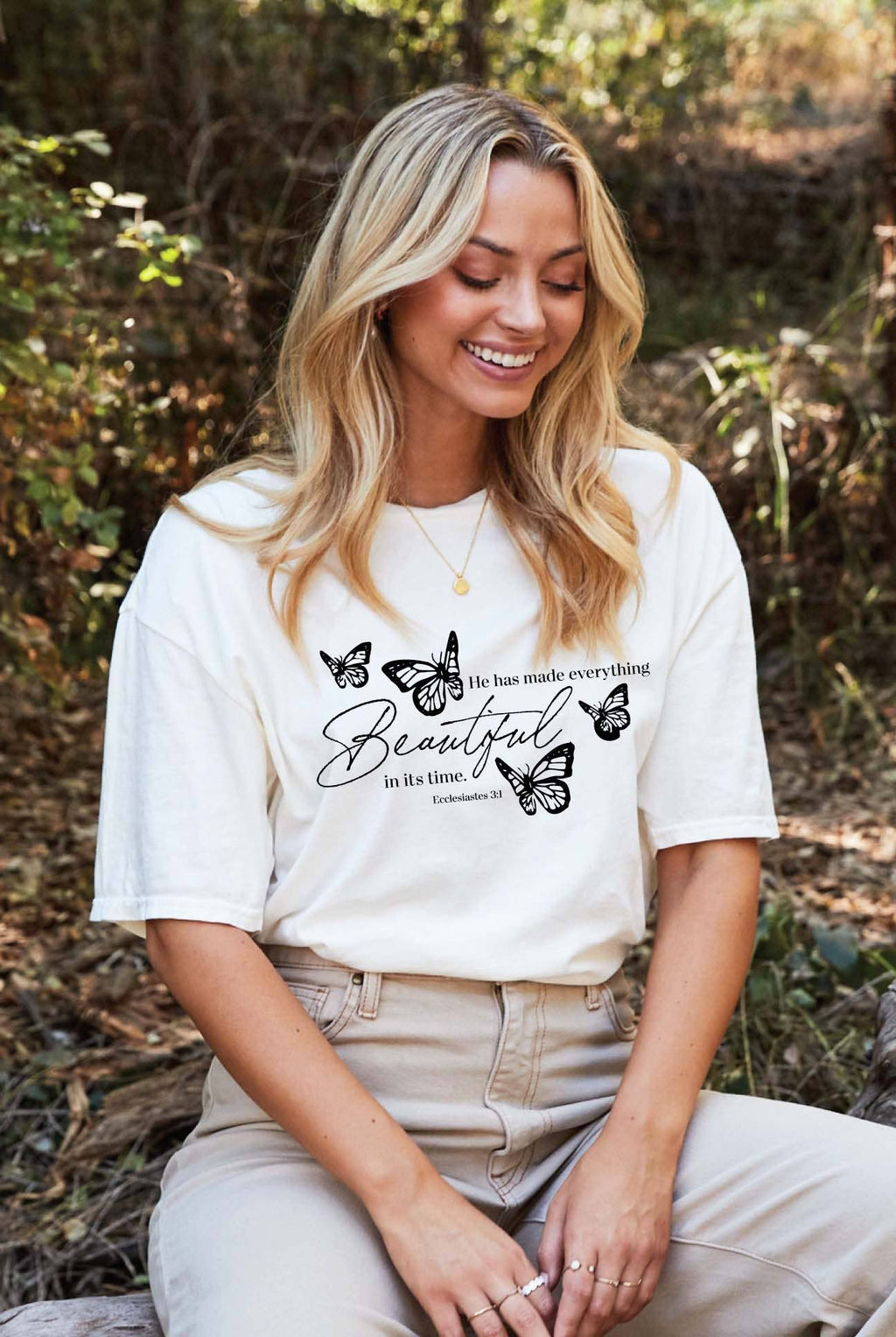 He Has Made Everything Mineral Graphic Top - Adult & Kids T-Shirts, Sweatshirts & Hoodies apparel design preview 1