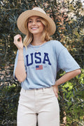 USA Est.1776 Mineral Graphic Top - Adult & Kids T-Shirts, Sweatshirts & Hoodies apparel design preview 1