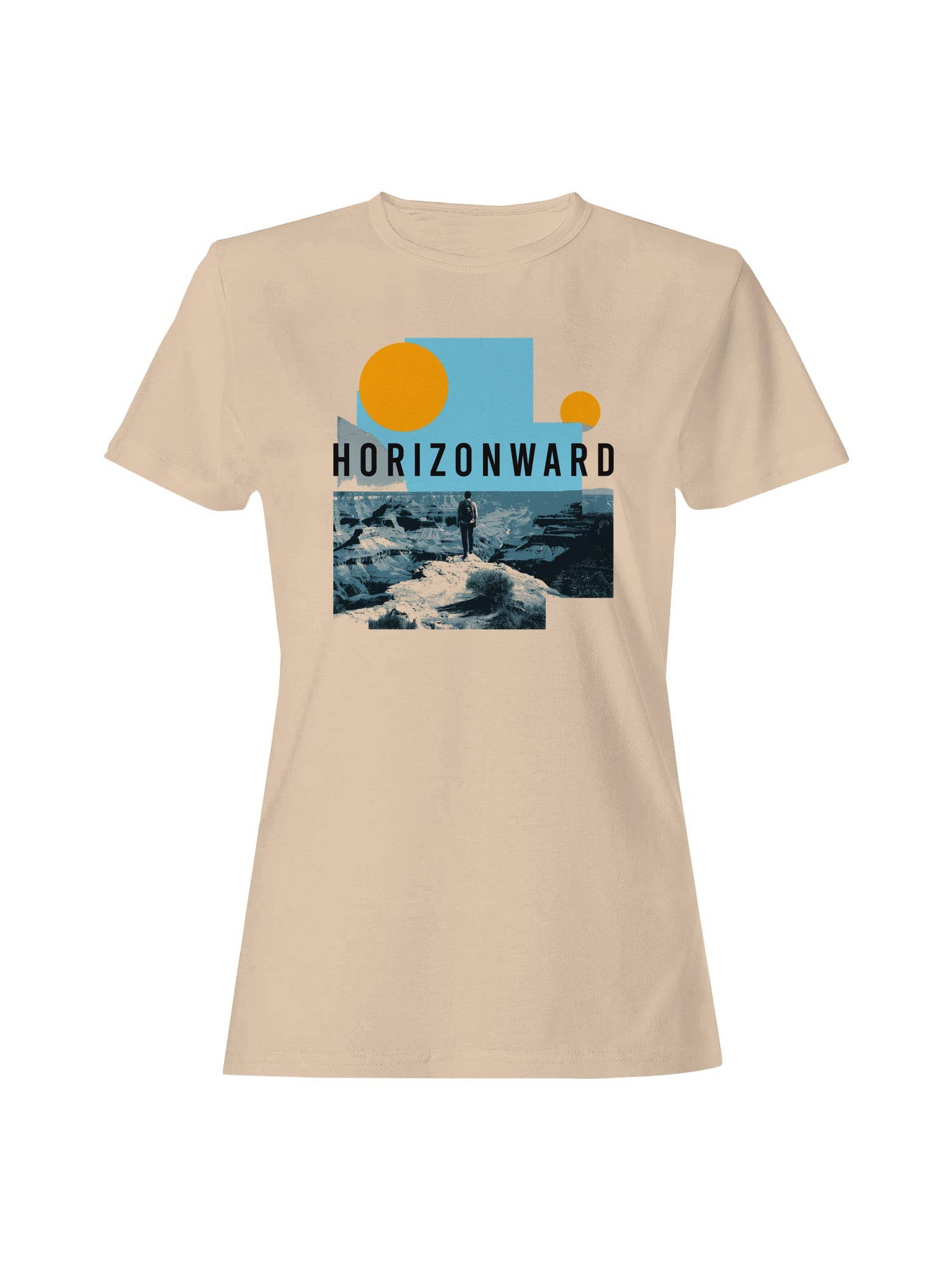 Horizonward Adventure Art Print Women's - Adult & Kids T-Shirts, Sweatshirts & Hoodies apparel design preview 1