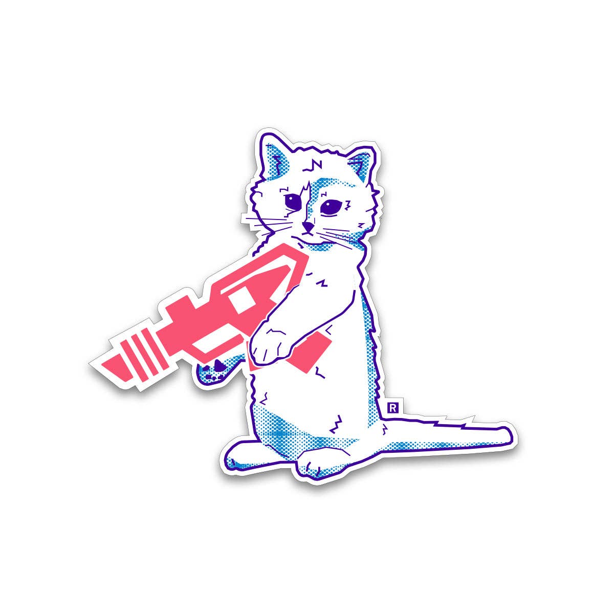 Gary Blue Pink Die-Cut Sticker - Adult & Kids T-Shirts, Sweatshirts & Hoodies apparel design preview 1