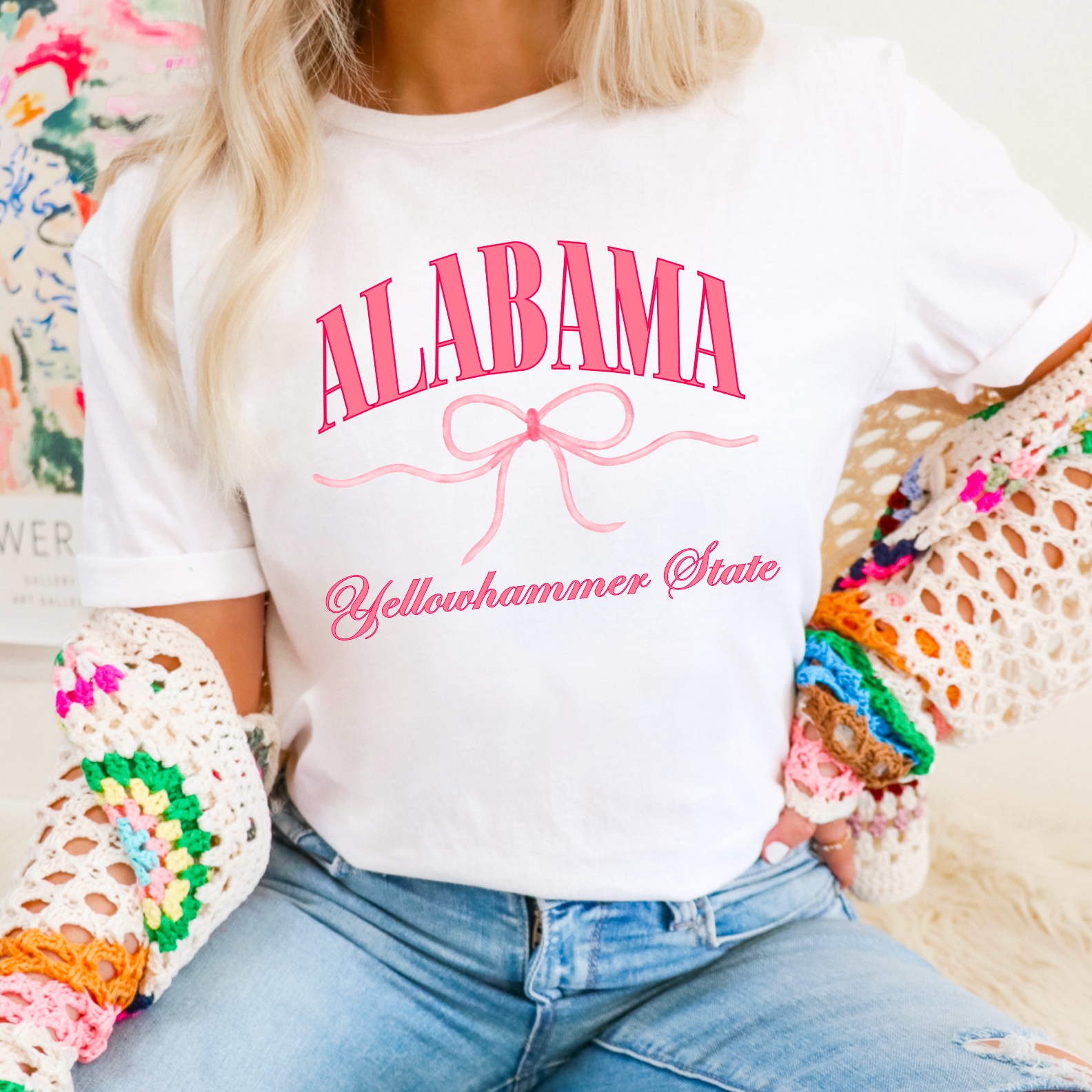 Coquette Alabama Ladies Graphic - Adult & Kids T-Shirts, Sweatshirts & Hoodies apparel design preview 1
