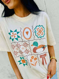 Antique Designs Collage Dtf - Adult & Kids T-Shirts, Sweatshirts & Hoodies apparel design preview 1
