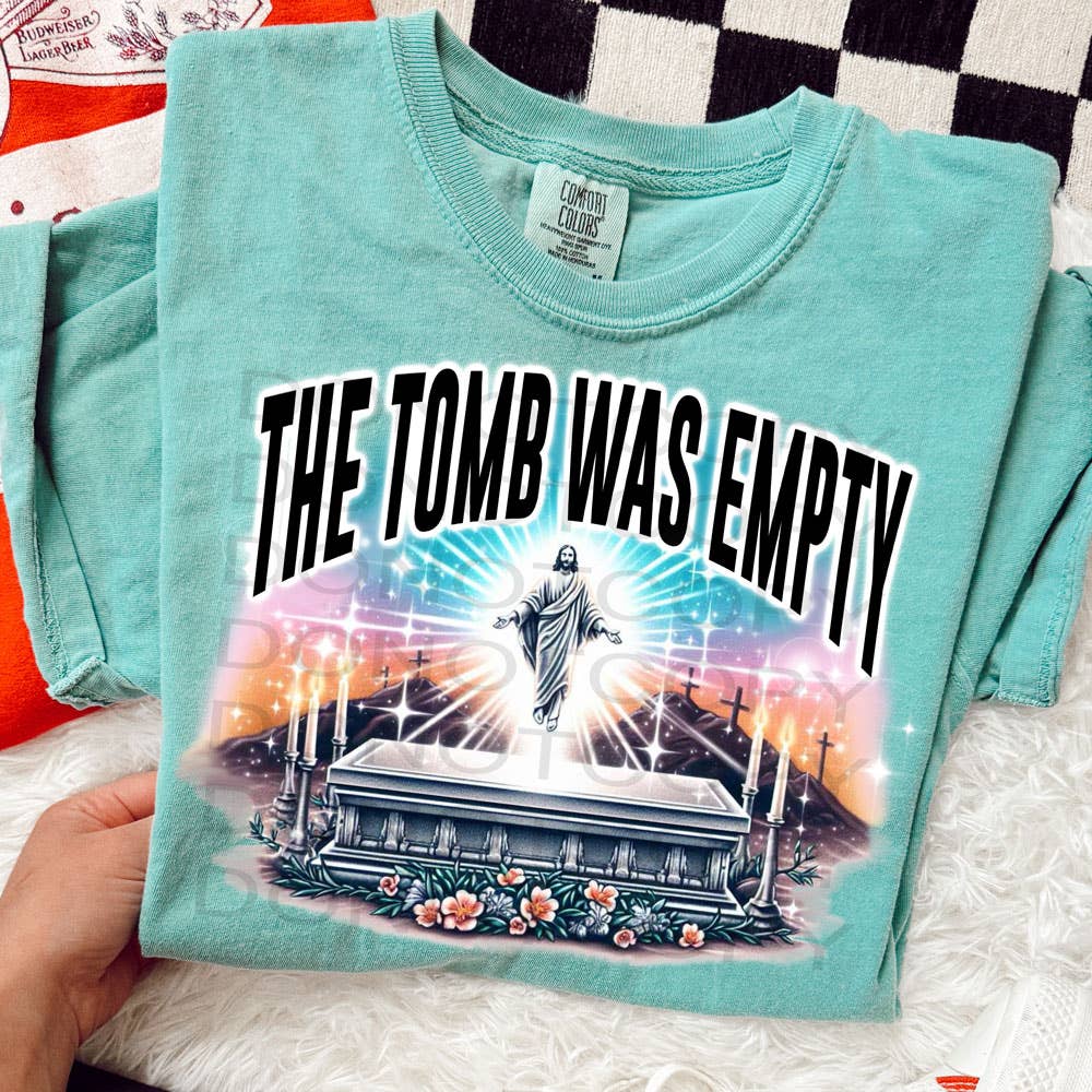 The Tomb Was Empty - Adult & Kids T-Shirts, Sweatshirts & Hoodies apparel design preview 1