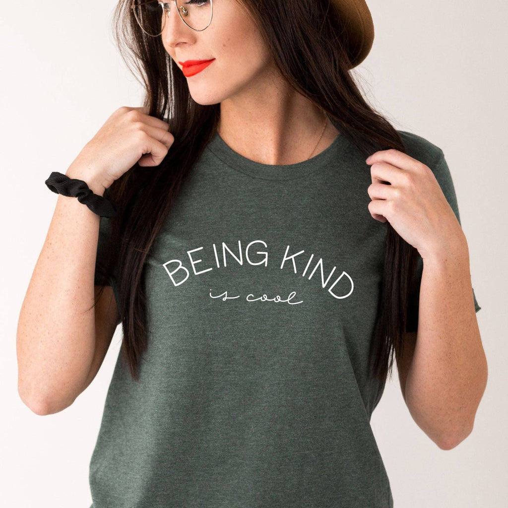 Being Kind Is Cool Graphic 061(Dtf) - Adult & Kids T-Shirts, Sweatshirts & Hoodies apparel design preview 1