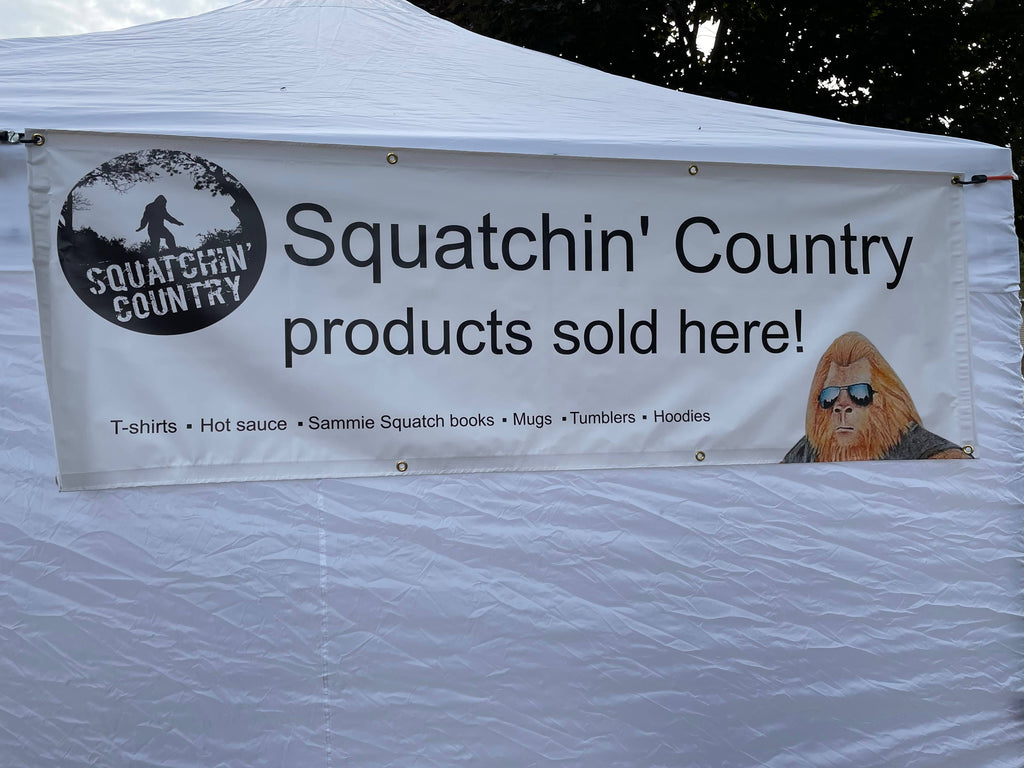 Squatchin' Country Banners Show Patrons You Sell - Adult & Kids T-Shirts, Sweatshirts & Hoodies apparel design preview 1