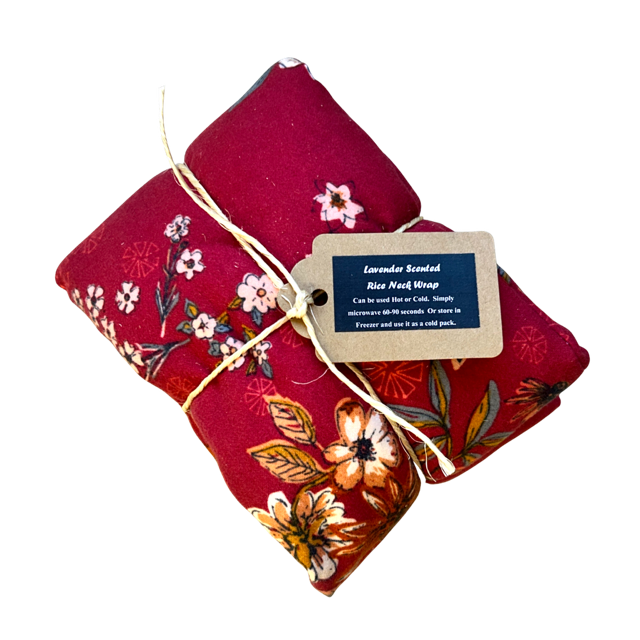 Flannel Lavender Scented Therapy Rice Neck Wraps - Adult & Kids T-Shirts, Sweatshirts & Hoodies apparel design preview 1