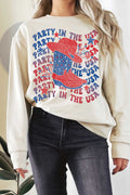 Party in the USA Graphix Terry - Adult & Kids T-Shirts, Sweatshirts & Hoodies apparel design preview 1