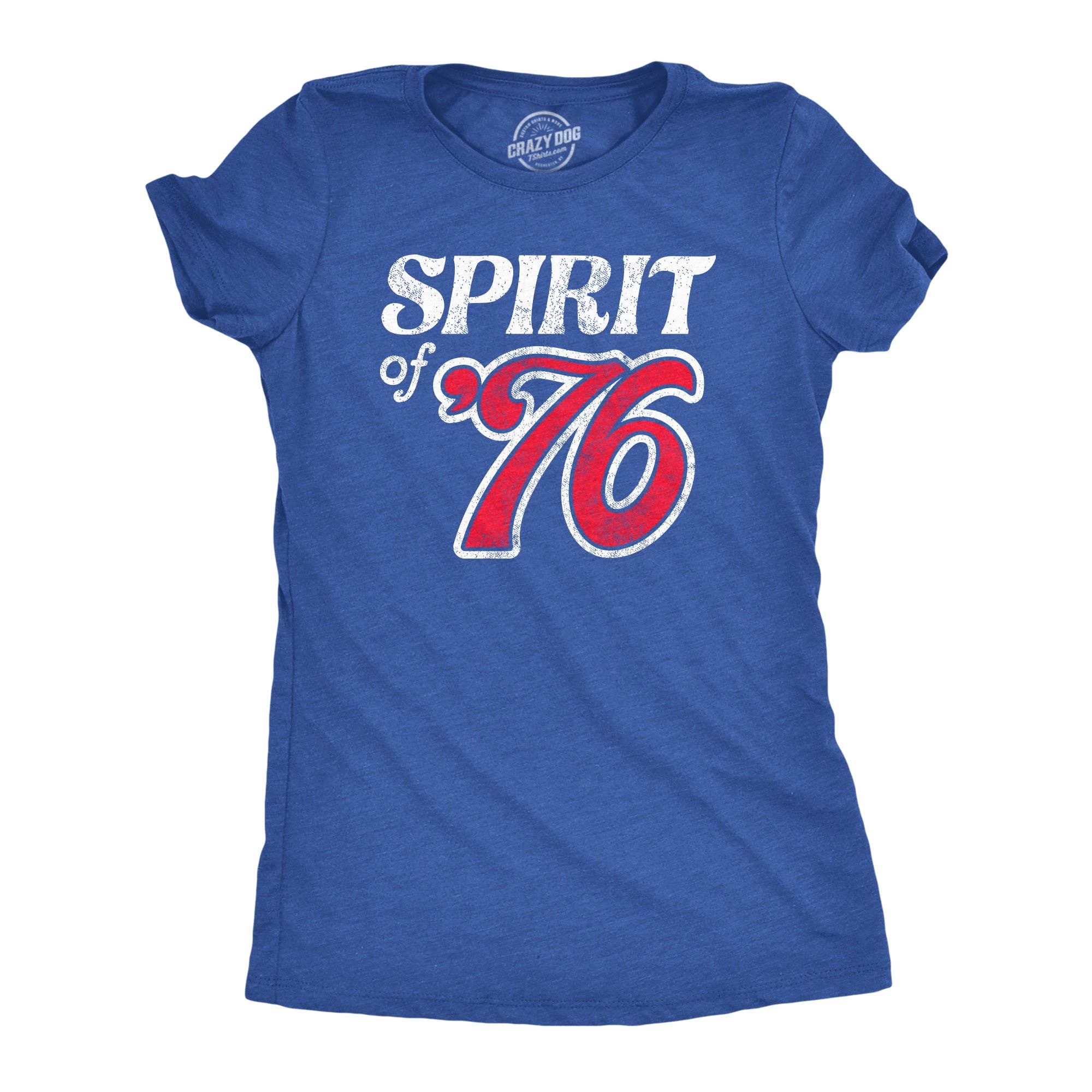 Spirit of 76 Women's - Adult & Kids T-Shirts, Sweatshirts & Hoodies apparel design preview 1