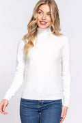 ..SI-24896 Fitted Long Slv Turtle Neck Basic Viscose - Adult & Kids T-Shirts, Sweatshirts & Hoodies apparel design preview 1