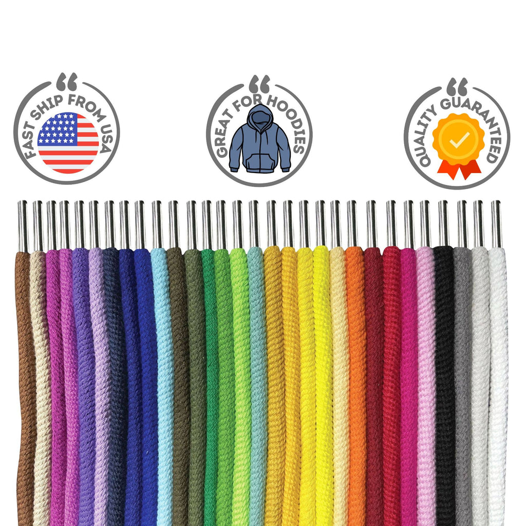Drawstring Replacement For Clothing with Metal End - Adult & Kids T-Shirts, Sweatshirts & Hoodies apparel design preview 1