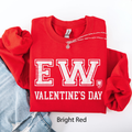 Ew, Valentine's Day, Single, Funny, Anti, Love - Adult & Kids T-Shirts, Sweatshirts & Hoodies apparel design preview 1