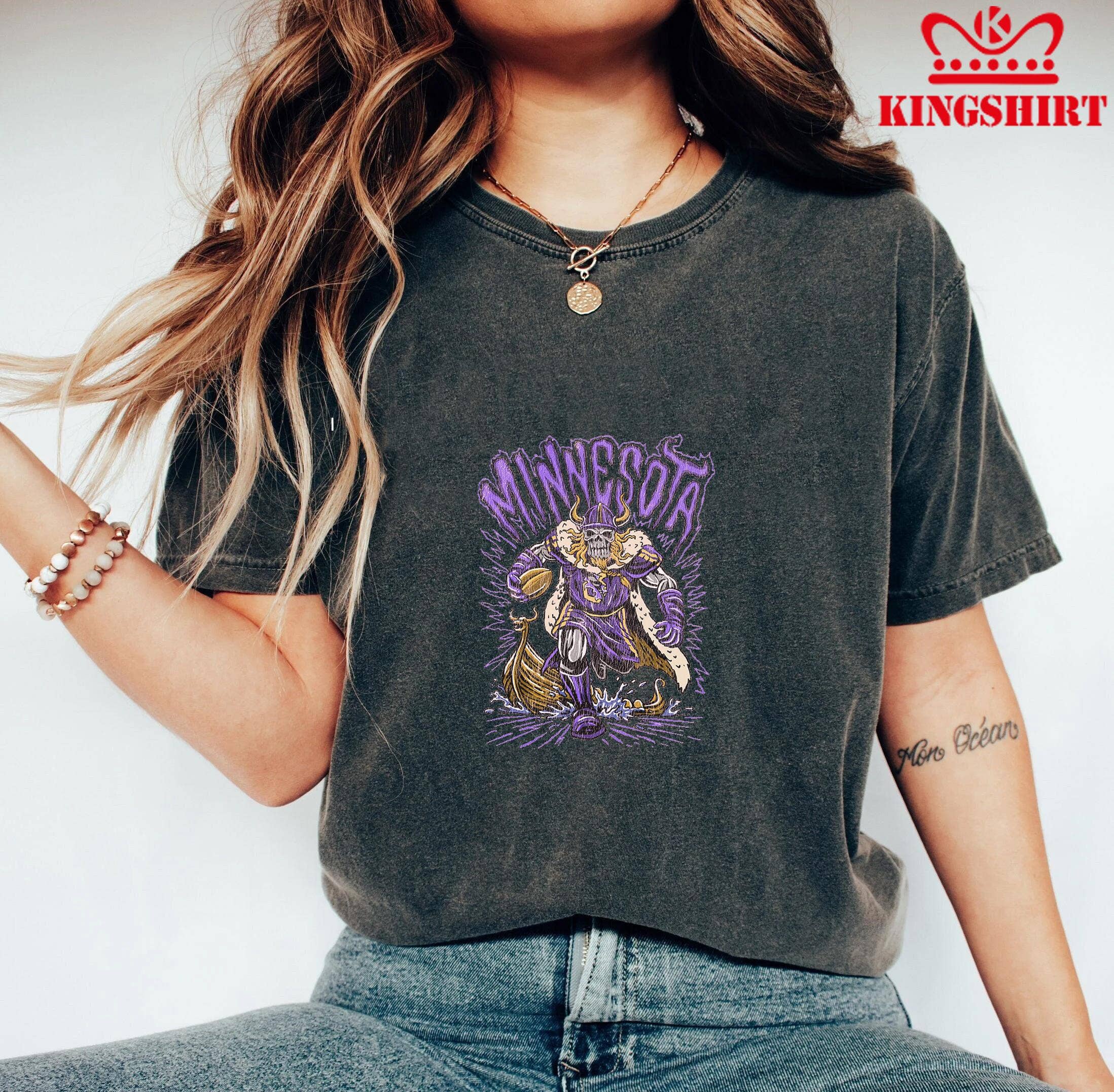 Valiant Spirit of Minnesota the Viking Warrior - Adult & Kids T-Shirts, Sweatshirts & Hoodies apparel design preview 1