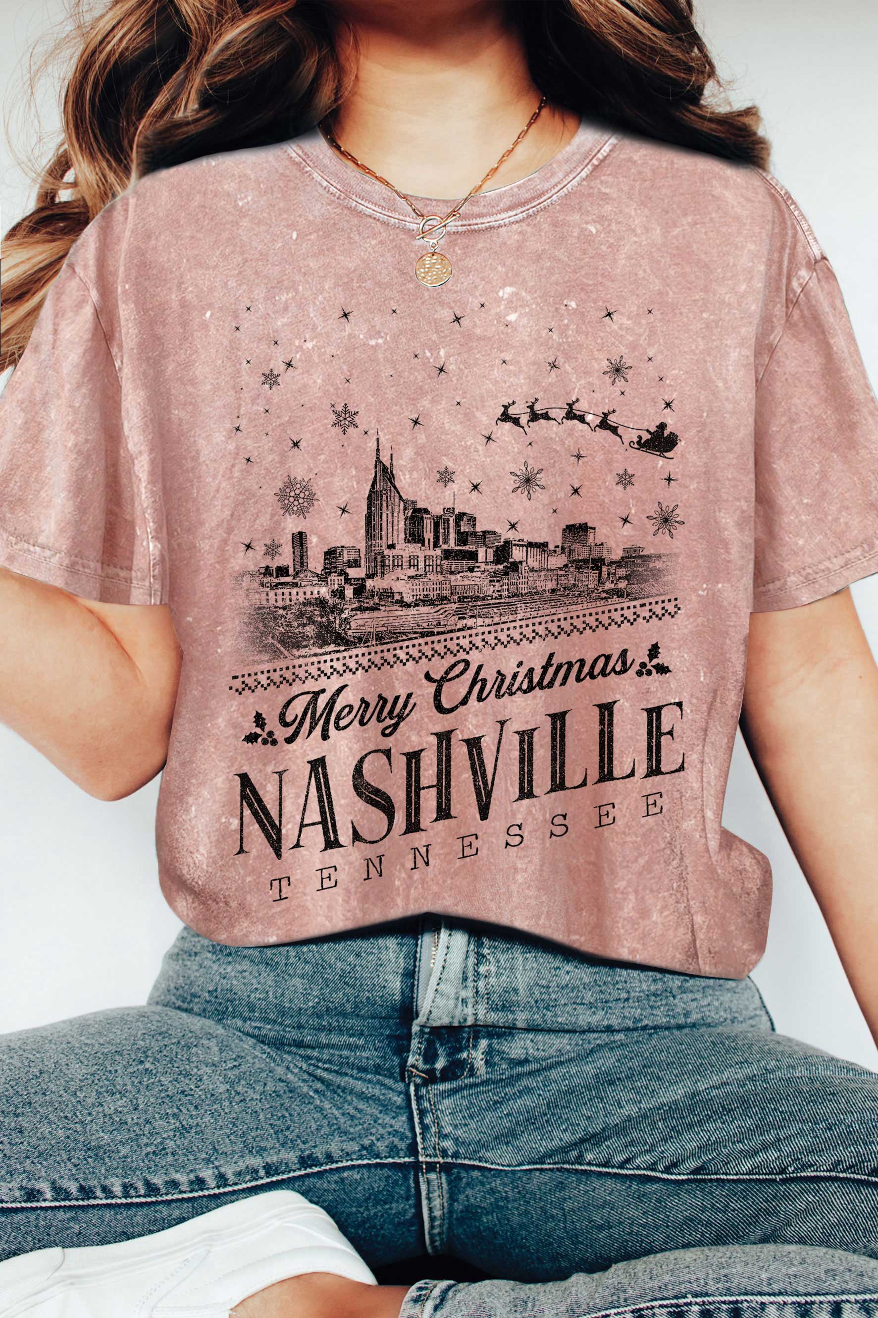 Nashville Christmas Mineral Graphic - Adult & Kids T-Shirts, Sweatshirts & Hoodies apparel design preview 1