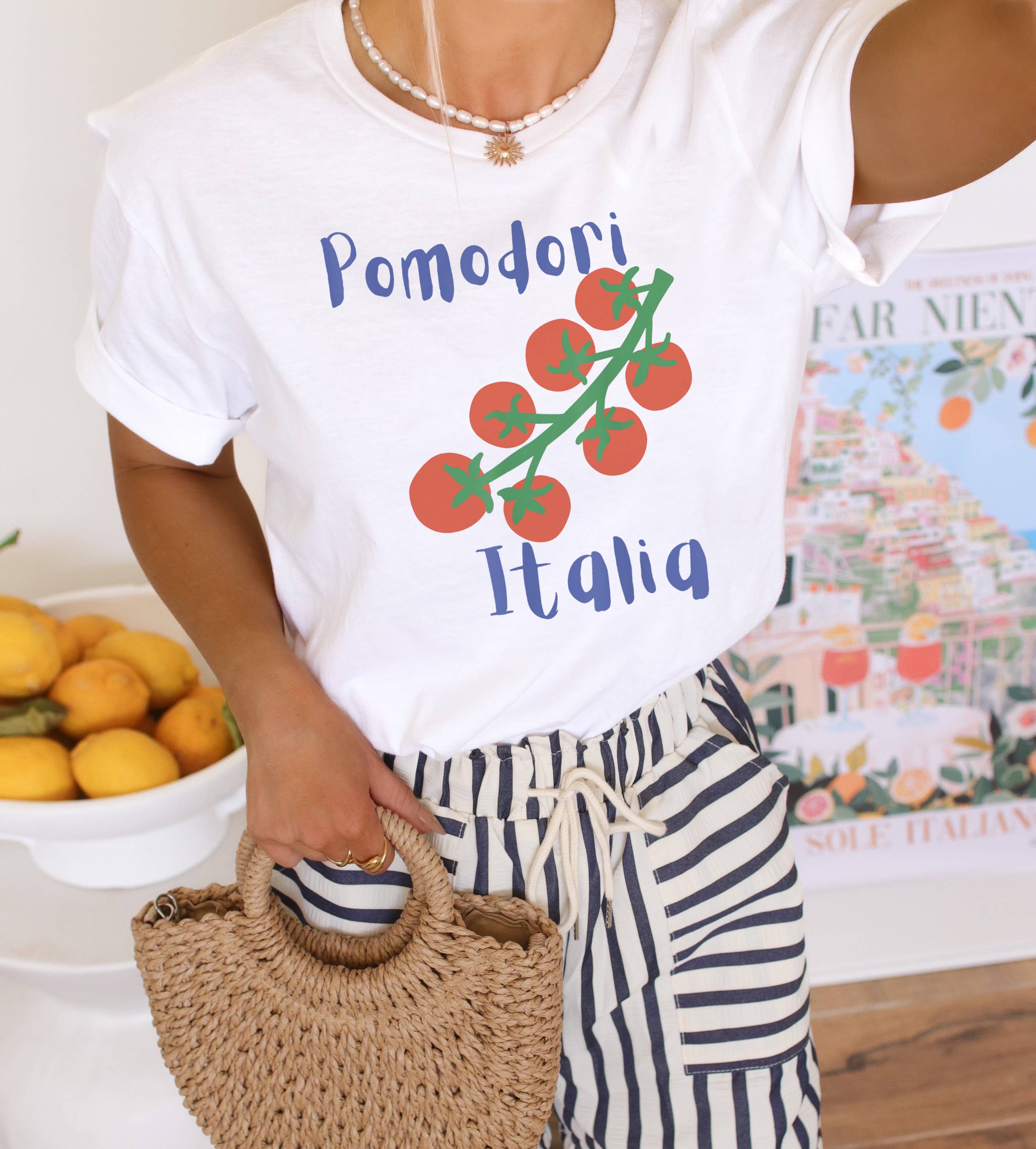 Pomodori Italia Graphic Summer - Adult & Kids T-Shirts, Sweatshirts & Hoodies apparel design preview 1