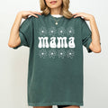 Mama, Retro, Daisy, 70s, Flowers, Mother, Mom - Adult & Kids T-Shirts, Sweatshirts & Hoodies apparel design preview 1