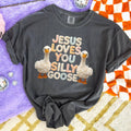 Faux Yarn Jesus Loves You, Silly Goose - Adult & Kids T-Shirts, Sweatshirts & Hoodies apparel design preview 1