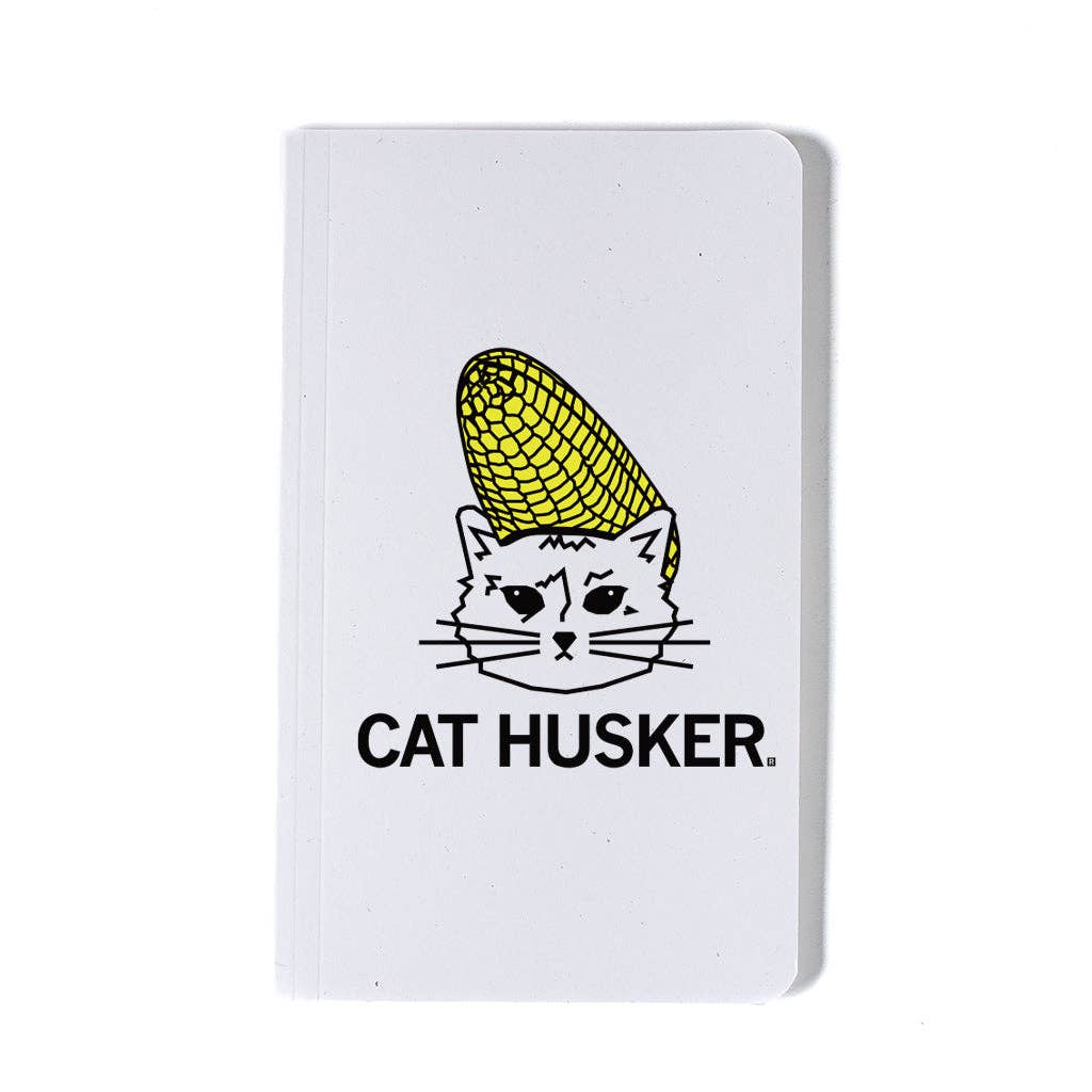 Cat Husker Notebook - Adult & Kids T-Shirts, Sweatshirts & Hoodies apparel design preview 1
