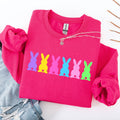 Retro Bunnies, Pastel, Easter, Bunny Jesus Rabbit - Adult & Kids T-Shirts, Sweatshirts & Hoodies apparel design preview 1