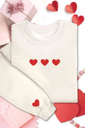 Red Heart Front&Sleeve Puff Graphic Brushed - Adult & Kids T-Shirts, Sweatshirts & Hoodies apparel design preview 1