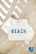 Beach Foil Mineral Washed Graphic - Adult & Kids T-Shirts, Sweatshirts & Hoodies apparel design preview 1