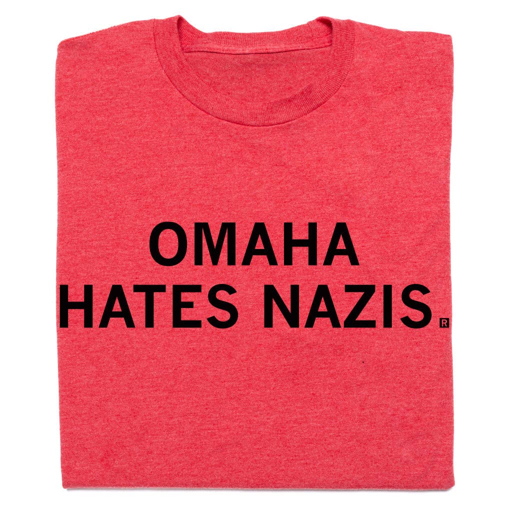 Omaha Hates Nazis - Adult & Kids T-Shirts, Sweatshirts & Hoodies apparel design preview 1