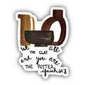 Isaiah 64:8 Hydroflask Sticker - Adult & Kids T-Shirts, Sweatshirts & Hoodies apparel design preview 1