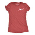 Love Script Women's - Adult & Kids T-Shirts, Sweatshirts & Hoodies apparel design preview 1