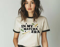 In My Matcha Era Cute Iced Ringer - Adult & Kids T-Shirts, Sweatshirts & Hoodies apparel design preview 1