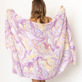 Watercolor Swirl Print Scarf - Adult & Kids T-Shirts, Sweatshirts & Hoodies apparel design preview 1