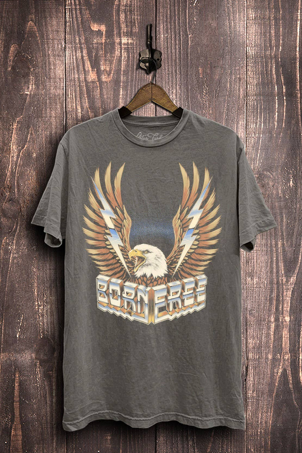 Born Free Eagle Graphic Top - Adult & Kids T-Shirts, Sweatshirts & Hoodies apparel design preview 1