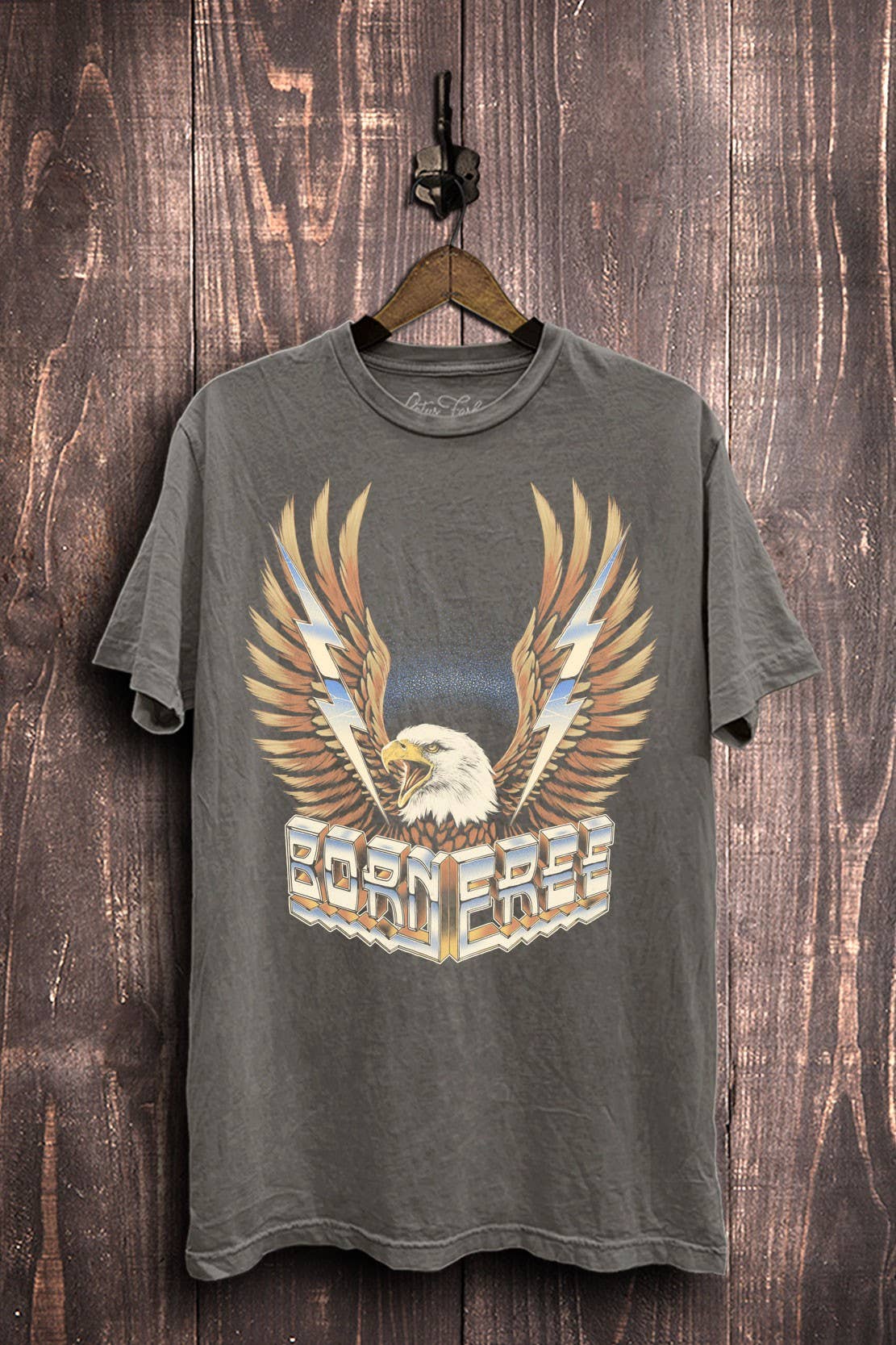 Born Free Eagle Graphic Top - Adult & Kids T-Shirts, Sweatshirts & Hoodies apparel design preview 1